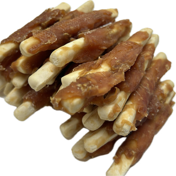 A012 Biscuit Fingers wrapped with Chicken