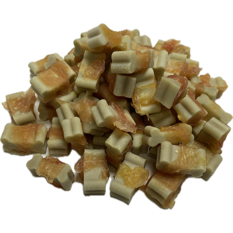 A014 Chicken Wrapped Mini Dental Bone