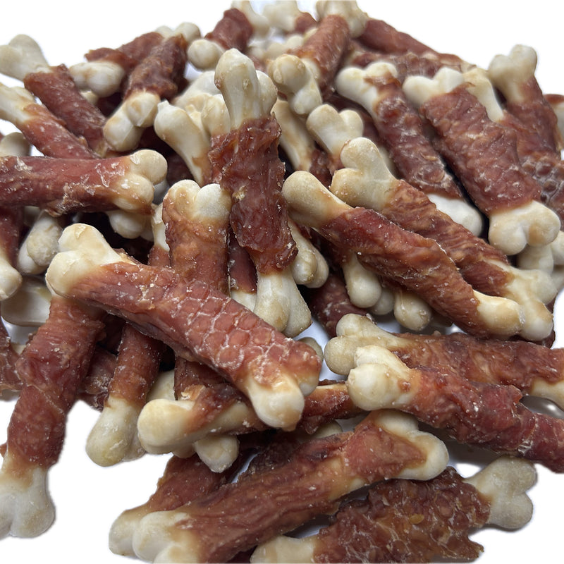 A118 Duck Breast Wrapped Mini Lime Bone 1 kg