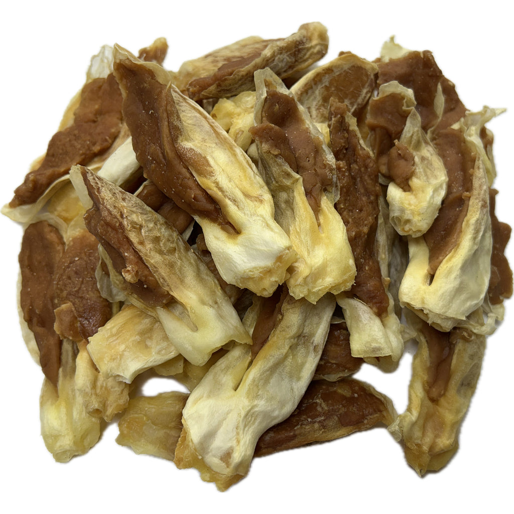 A161 Chicken Breast Wrapped Rabbit Ears – DriedDogTreats-Trade