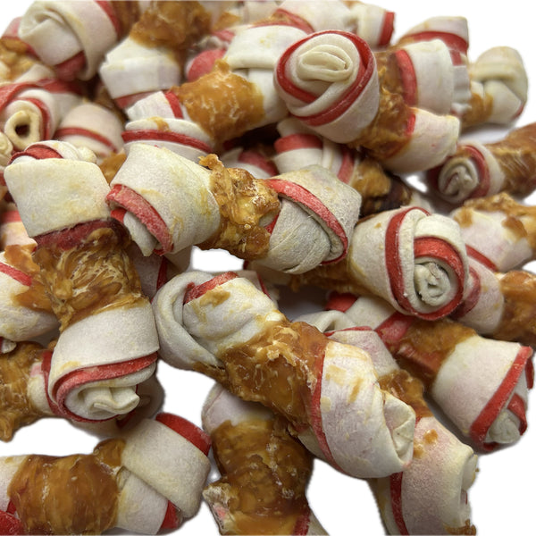 A177 Rawhide Knots Wrapped Chicken Breast