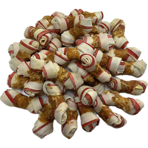 A177 Rawhide Knots Wrapped Chicken Breast