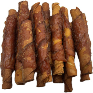 A179 Beef Hide Sticks wrapped in Chicken Breast
