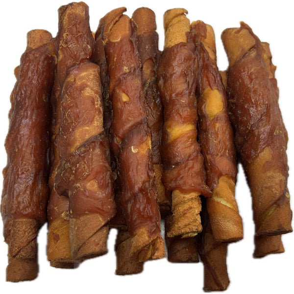 A179 Beef Hide Sticks wrapped in Chicken Breast
