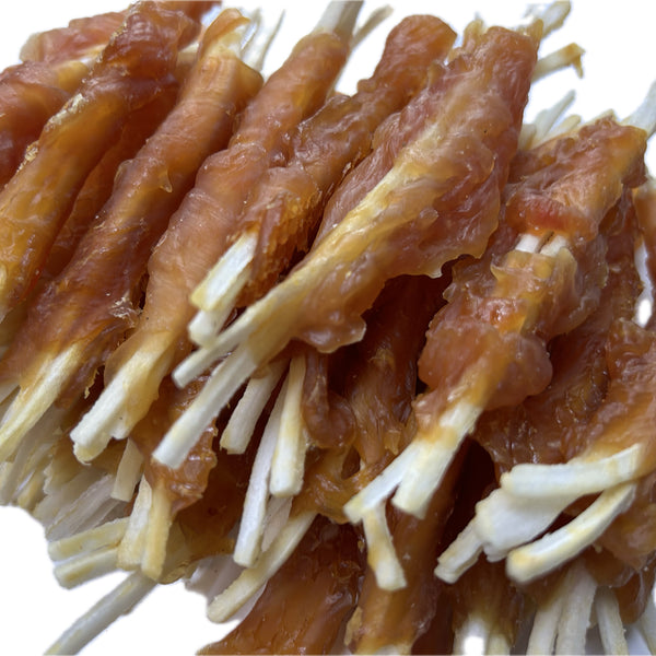 A218 Rawhide Strips Wrapped Chicken