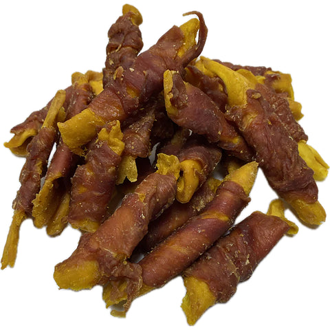 A610 Mango Chunks Wrapped Duck Breast