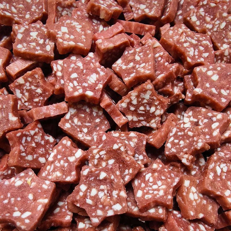 B003 Chicken Salami Stars 1 kg