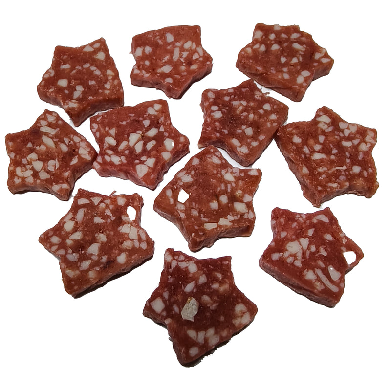 B003 Chicken Salami Stars 1 kg
