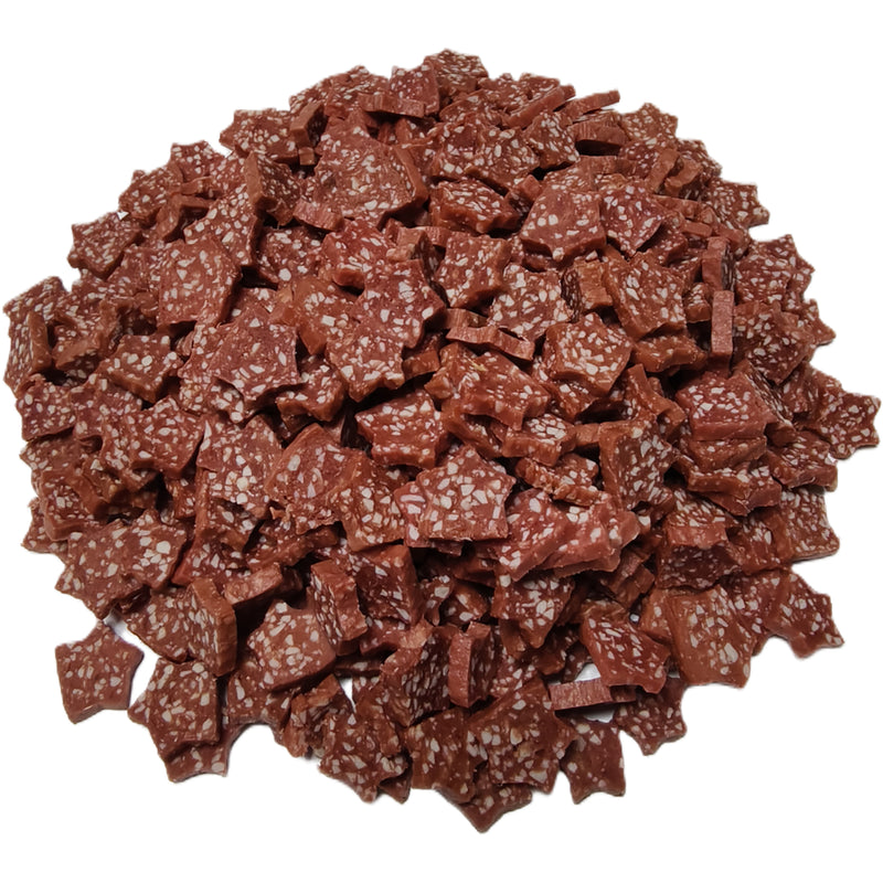 B003 Chicken Salami Stars 1 kg