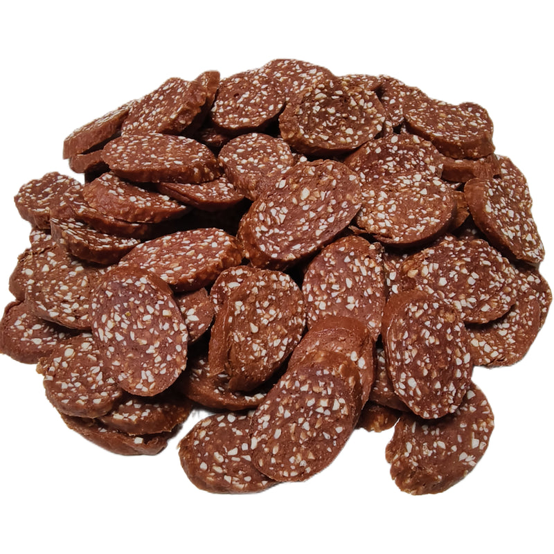B005 Beef Salami Slant Cuts 1 kg