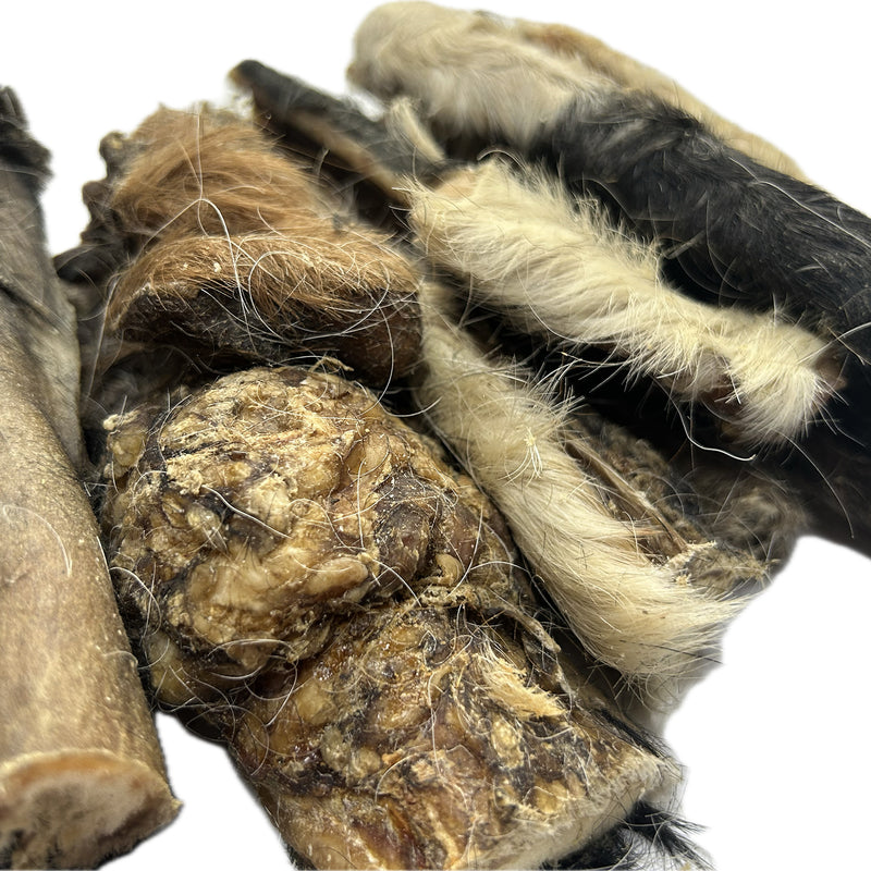 Beef Skin with Fur 15cm 1 kg