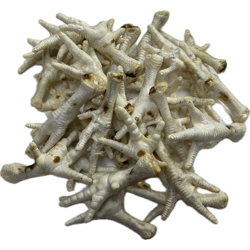 Dried WHITE Chicken Feet 1 kg