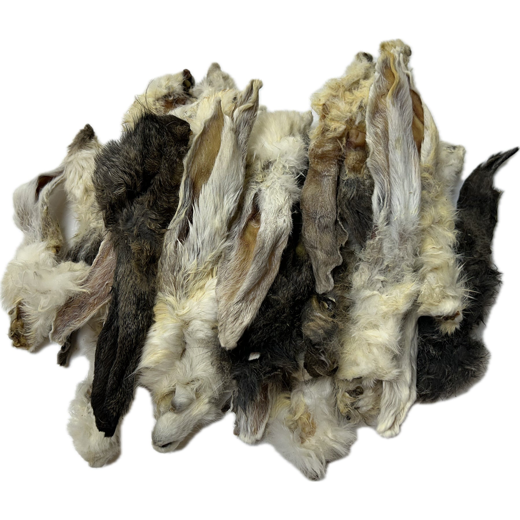 Rabbit Ears with Hair Fur