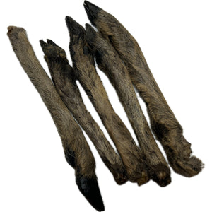 Roe Leg Feet with Fur Hair