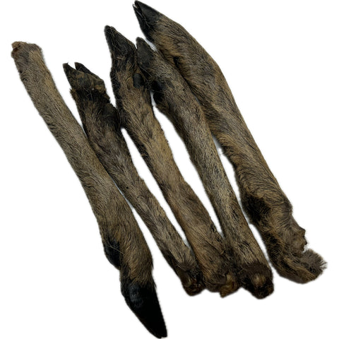 Roe Leg Feet with Fur Hair