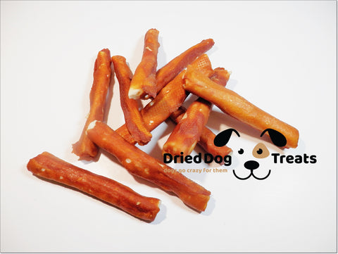 A551 Beef Rawhide Sticks with DUCK Breast 5"