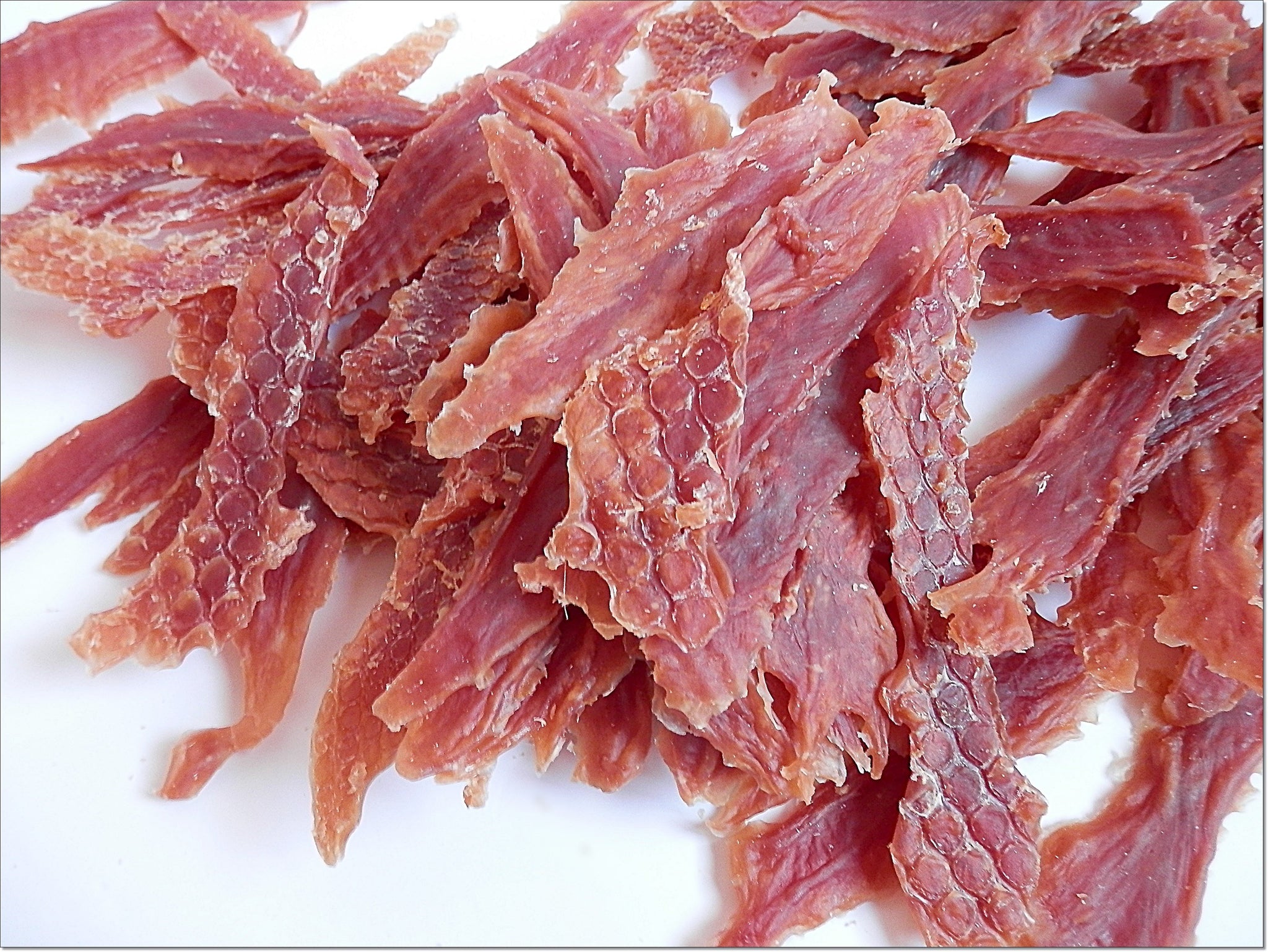 A139 Dried Hard Duck Chewable Breast Strips