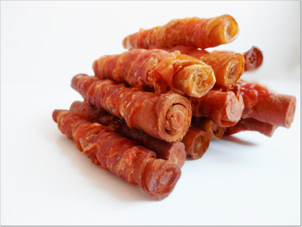 A179 Beef Hide Sticks wrapped in Chicken Breast