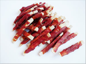 A195 Soft Fish Sticks Wrapped in Dried Duck Breast